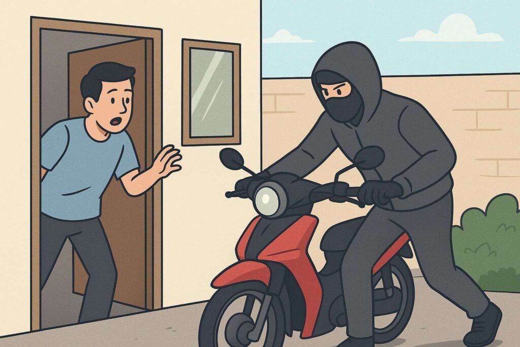 HUKUM MENCURI DALAM KEADAAN TERDESAK